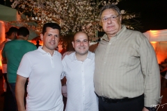Erick Vasconcelos, Roberto Cláudio e Moroni Torgan