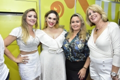 Richelida Garrito, Larisssa Gomes, Darlene Braga e Isabel Dantas