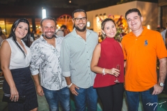 Suynara Pinheiro, Rai Meireles, Thiago Menezes, Natalia Dourado e Waldir Piccinini