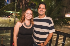 Daniela Castro e Caio Costa
