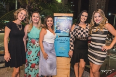 Micheline Olivingo, Eveline Pessoa, Fernanda Paula, Lais de Deus e Brenda Riveli
