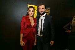 Jacqueline Sato e Rodrigo Bernardo