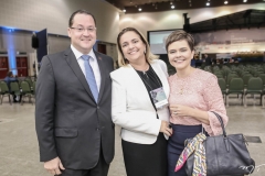 Caio Falcão, Ana Paula Araújo e Juliana Falcão