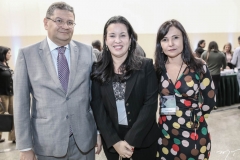 Elio e Cristiane Leitão e Georgia Carioca