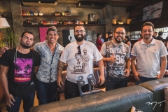 Pablo Silva, Bruno Santiago, Felipe Machado, Junior Braga e Luiz Afonso Light