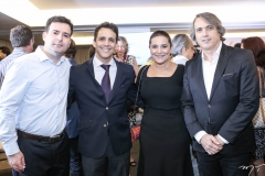 Alexandro Oliveira, Raul Amaral, Patrícia Macedo e Willy Muller
