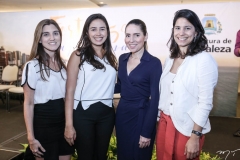 Fernanda Frota, Juliana Queiroz, Águeda Muniz e Marina Hissa