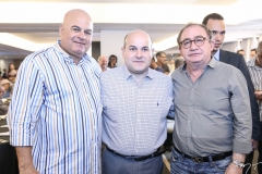 Luciano Cavalcante, Roberto Cláudio e Manoel Linhares