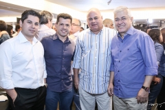 Pompeu e Erick Vasconcelos, Luciano Cavalcante e Paulo César Norões