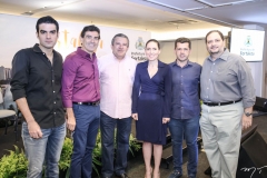 Rodrigo Nogueira, Alexandre Pereira, Jaime Cavalcante, Águeda Muniz, Erick Vasconcelos e Reinaldo Salmito
