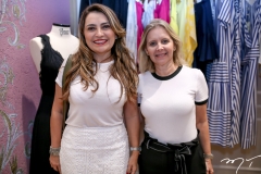 Valéria Feitosa e Paula Burlamaqui