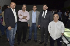 Herbert Lobo, Paulo Henrique Lustosa, Jaime Junior, Aldic Mota e Reno Ximenes