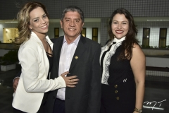 Edwirgens Melo, Sampaio Filho e Renata Frota