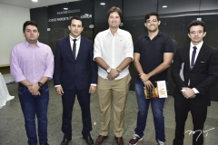 Josias Junior, Valdemir Alves, Fernando Laureano, Leonardo Amaral e Rafael Albuquerque