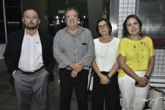 Júlio e Sérgio Cavalcante, Adriana Bezerra e Keula Monteiro