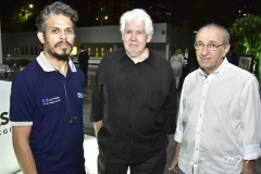 Ronaldo Bezerra, Francisco Guimarães e Frederico Castro