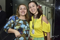 Sâmia Carneiro e Mônica Carvalho