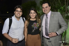 Wanderson Cavalcante, Beatriz Barreira e Régis Tavares
