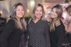 Ariadne Cavalcante, Carla Garcia e Evelaine Costa