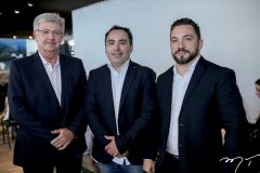 Carlos Maia, Daniel Soares e Zacarias Benzamar