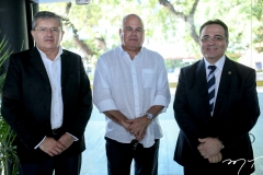 José Andrade, Luciano Cavalcante e Romildo Carneiro