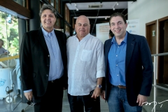 Marcos Oliveira, Luciano Cavalcante e Rodrigo Pereira