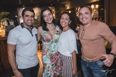 Paulo Alexandre, Alessandra Maciel, Fabiana França e Nilson