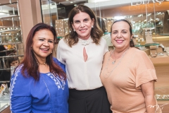 Monique Sucupira, Sandra Pinheiro e Regina Mendes