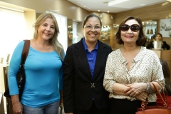 Selma Ramos, Clara Evangelista e Bartira Correia