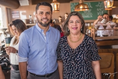 Alexandre Medina e Adriana Joca