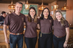 João Carlstron, Ludmila Gaspar, Milene Pereira e Aline Gurgel