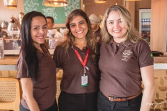 Nivea Rodrigues, Leiliana Silva e Aline Gurgel