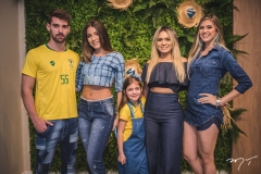 Denilson Teixeira, Mirela Queiroz, Isabela Albuquerque, Isabelle Santos e Caroline Medeiros