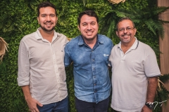Jo Fran, Thiago Rodrigues e Gil Rocha