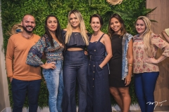 Robério Nunes, Bárbara Farias, Isabelle Santos, Airan Pagliosa e Mônica Machado