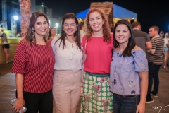 Ana Paula Gomes, Ticiana Rolim Queiroz e Lívia Medeiros