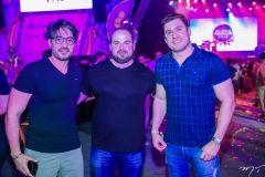 Rodrigo Porto, George Ibiapina e Daniel Duarte