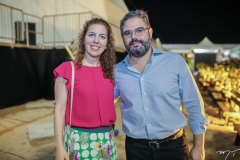 Ticiana e Edson Queiroz Neto