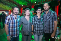 Miguel Dias, Regina Braga, Nicole Macedo e Igor Brito
