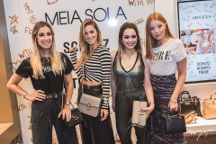 Priscilla Silva, Luiza Bezerra, Fernanda Borges e Bruna Waleska