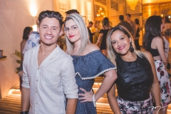 Thyago Sousa, Monique Brandão e Josiane Santos