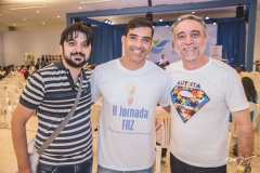 Roberto Leite, Fábio Castro e Mauro Costa