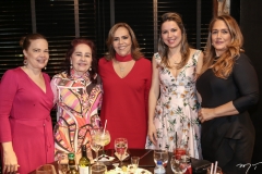Isabel Fonseca, Itala e Ailza Ventura, Onélia Leite e Marisa Benevides