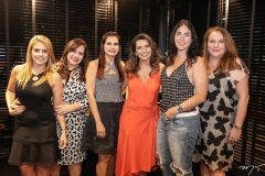 Letícia Studart, Martinha Assunção, Lorena Pouchain, Márcia Travessoni, Izabella Fiúza e Luiziane Cavalcante