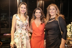 Onélia Leite, Márcia Travessoni e Marisa Benevides