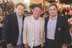 Elpídio Nogueira, Darlan Leite e Edson Queiroz Neto