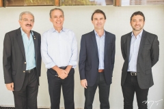 Walter Cavalcante, Francisco Teixeira, Alexandre Landim e André Facó