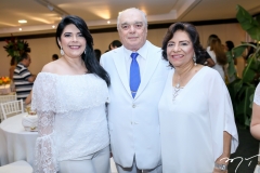 Sellene Câmara, José e Lúcia Benevides