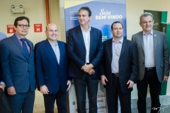 Edilberto Pontes, Roberto Cláudio, Camilo Santana, Igor Queiroz Barroso  e José Sarto