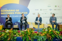 Guto Mota, Mauro Benevides, Paulo César Norões e Edilberto Pontes